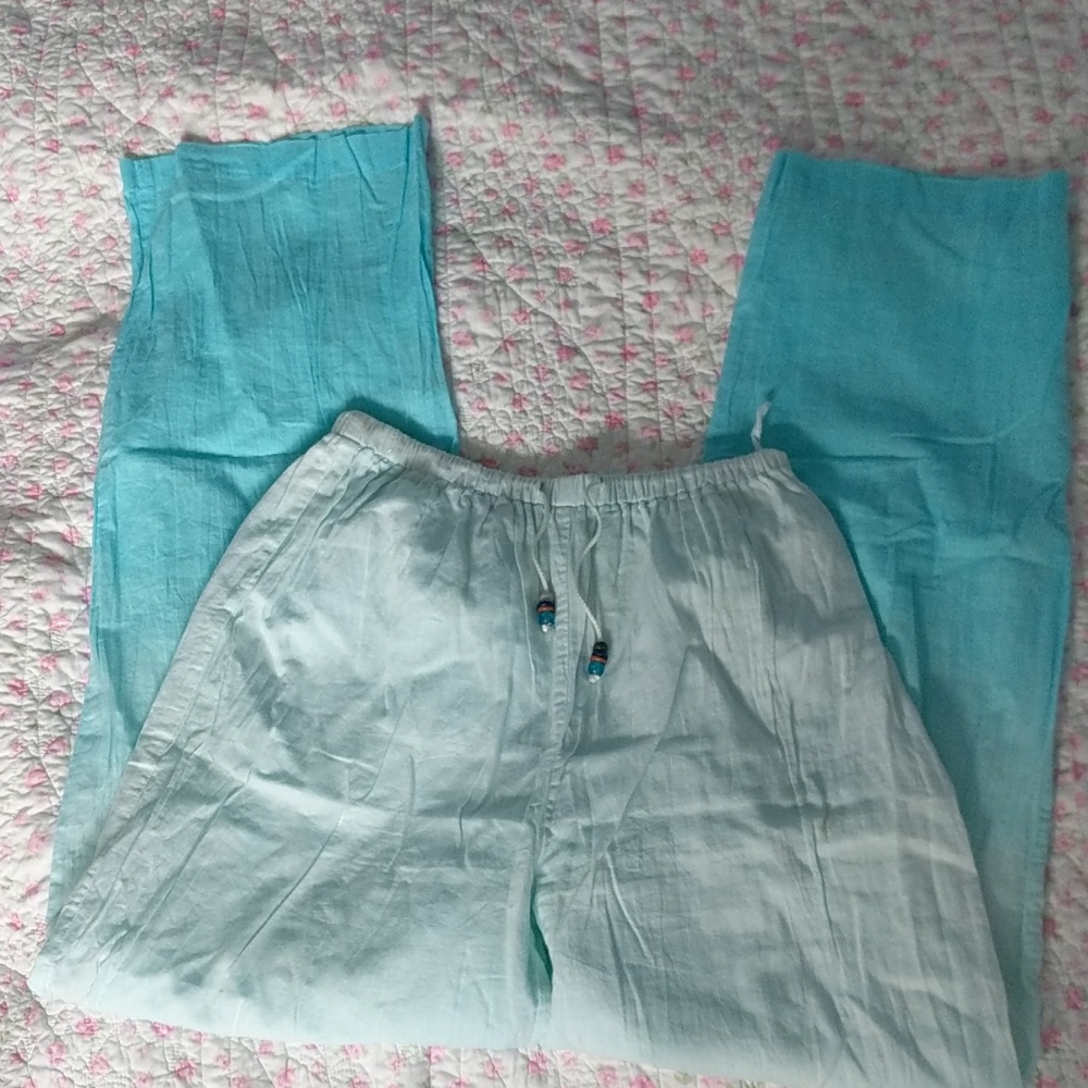 Polo garage ombre turquoise pants